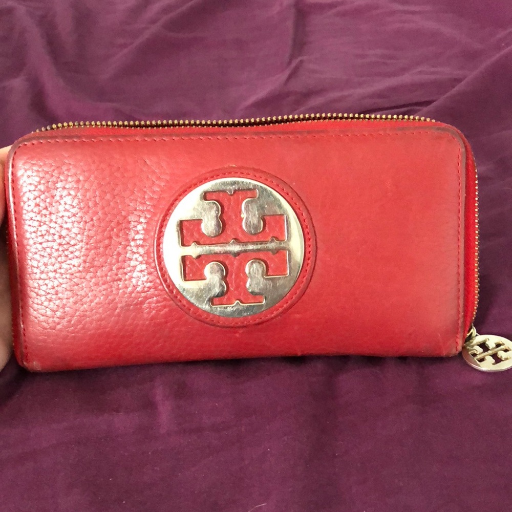 Red Tory Burch Wallet